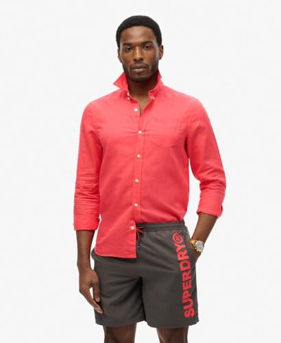 Superdry Para Hombre. M3010248A BañAdor De 43,2 Cm Con GráFico Deportivo Gris (Xl), Beachwear, PoliéSter Reciclado, Sostenible - 3
