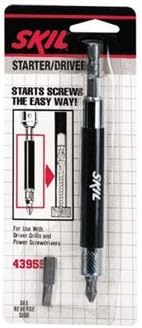 SkilScrew Starter/Driver Set w/#2 Phillips, #6 & #8 Slotted Bits Model # 43955