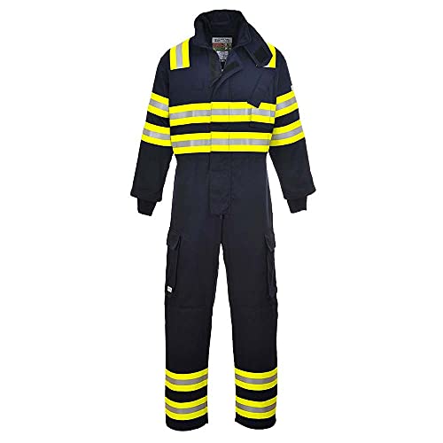 Portwest FR98 Tuta Incendi Boschivi, Taglia S, Navy