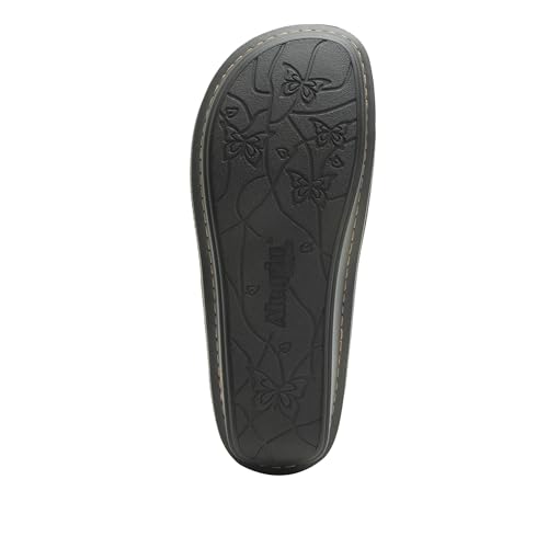 Image of Alegria Women's Faye Leather Adjustable Strap Mary Jane Comfort Shoes