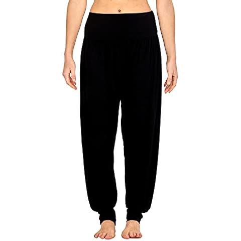 Size 18 Harem Pants Hareem Alibaba Trousers Super Soft Yoga Pilates Baggy Womens Ankle Cuff Ladies Dance Palazzo Plus Size Stretch Casual Sizes 10-18 Cover