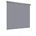 Produktbild Verdunklungsrollo Springrollo Mittelzugrollo viele Farben und Größen Montage Metall Träger Fenster Rollo Vorhang lichtundurchlässig Raum verdunkelnd Hitzeschutz Sichtschutz (70 x 180 cm, Dunkelgrau)