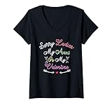 Photo Gallery donna funny sorry ladies my aunt is my valentine maglietta con collo a v Photo Gallery donna funny sorry ladies my aunt is my valentine maglietta con collo a v