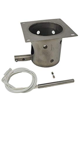 Steel Burn/Fire Pot+ Upgrade Igniter/Hot Rod Fits All Traegers #TOP2