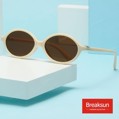 Retro Oval Sunglasses for Women Men Small Round Sunnies 90s Vintage Style2