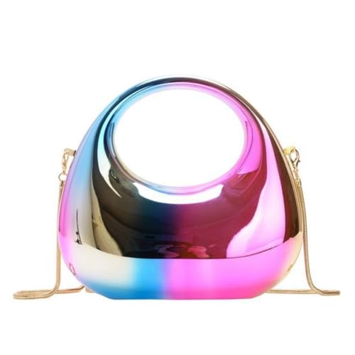 Image of Acrylic Handbags for Women Cute Acrylic Clutch Small Unique Purse Trendy Metal Evening Bag for Party Cocktail