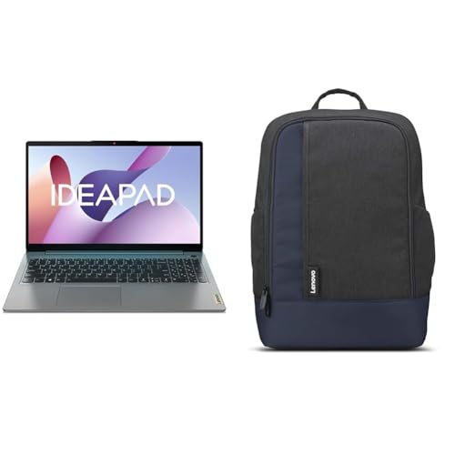 Image of Lenovo IdeaPad Slim AMD 3 Ryzen 5 5500U 15.6 inch (39.62cm) IPS FHD Laptop (16GB /512GB SSD /Win 11 /Office