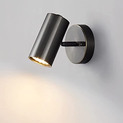Apliques de pared LED giratorios para evitar molestias de luz al leer en la cama