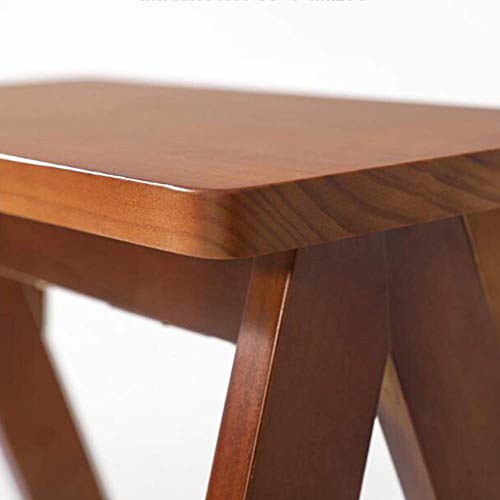 Tabouret d'escalade d'intérieur pliant en bois massif vert 40x20x64cm