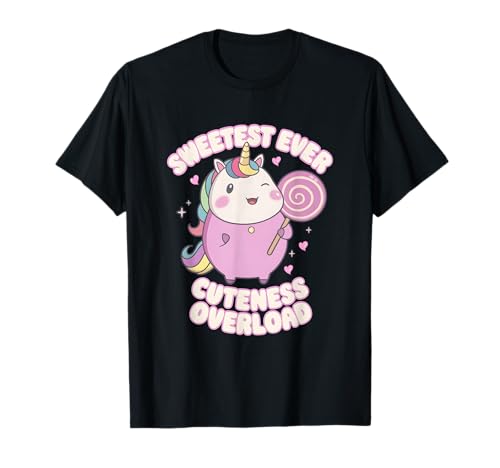 Los amantes de la fantasía de Otakus más dulces y adorables del unicornio Camiseta