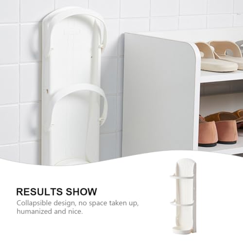 Soporte de paraguas de pared Toddmomy con bandeja de plástico resistente 4