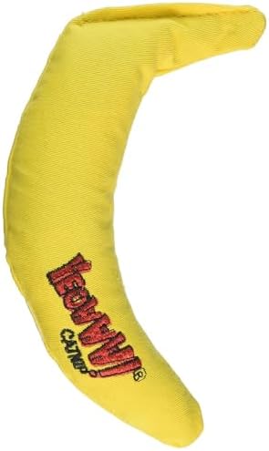 Yeowww! Yellow Banana Catnip Toy (2 Pack)