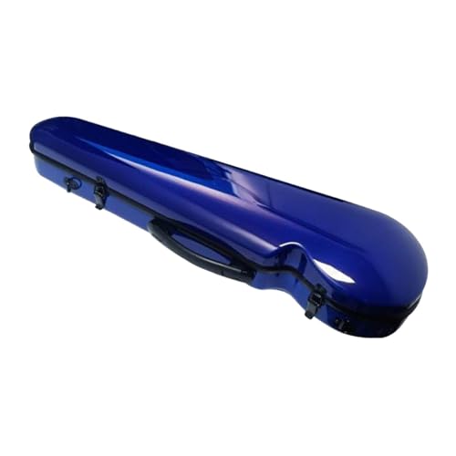 TTETTZ Caixa de violino 4/4, estrutura em fibra de carbono, bolsa para transporte de instrumentos, E