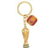 Official FIFA World Cup 2026 Edition Trophy Key Chains (Red Spain)