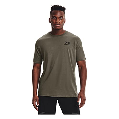 Image of Under Armour Men's Cotton Solid UA Sportstyle LC Short Sleeve | T-Shirt | 1326799-001