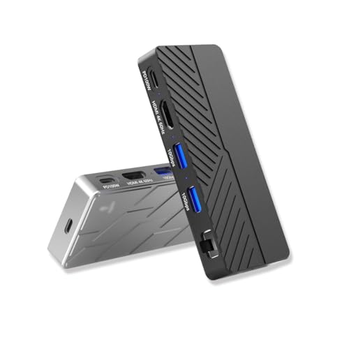Caja externa 6 en 1 para disco M.2 NVME/NGFF miniatura 5