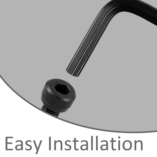 100 Stück M3×5 Schrauben,Zylinderkopfschrauben mit Innensechskant,Zylinderschrauben mit 1 Innensechskantschlüssel Vollgewinde aus Kohlenstoffstahl (schwarz) für Befestigungselemente (M3, Länge:5mm)