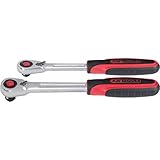 schlanke Bauform KS Tools 920.0002 SlimPOWER Umschaltknarren-Satz, 2-tlg.1/4\