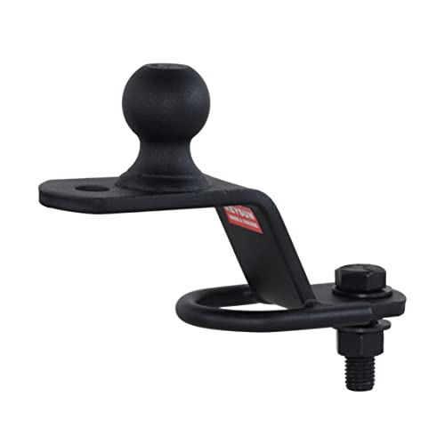 image for REYSUN 3 in 1 ATV/UTV Trailer Hitch Adapter with 2 inch Trailer Ball, 