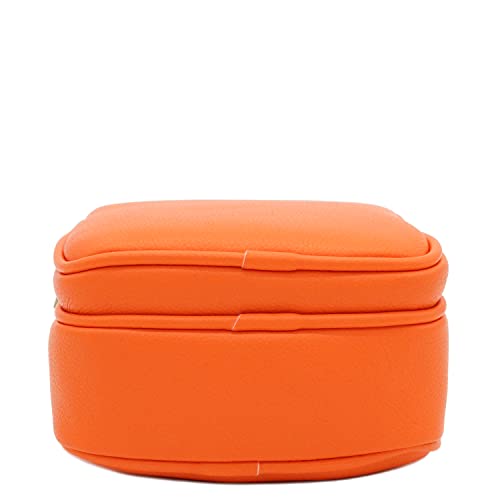 Fashionpuzzle Multi Pocket Casual Crossbody Bag (Orange) #TOP3