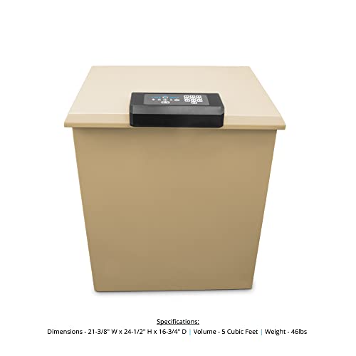 Loxx Boxx Classic (Medium) Is A Secure Package Delivery Box With An App That Manages Access, Deliveries, Tamper, And Monitors Temperature. All With Notifications To Your Phone! #TOP3