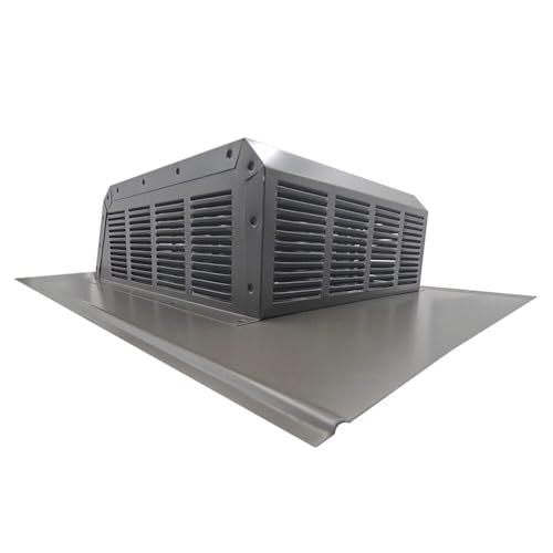 RDP Wood Gray Slant Back Roof Vent