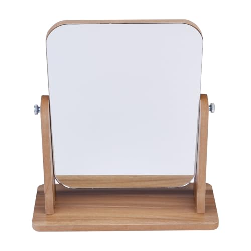 Miroir de table maquillage gris stable pour éviter les reflets flous