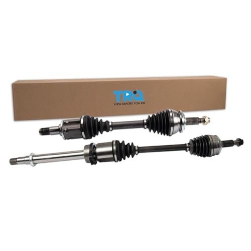 TRQ Front Driver and Passenger Side CV Axle Assembly Set 2 Piece