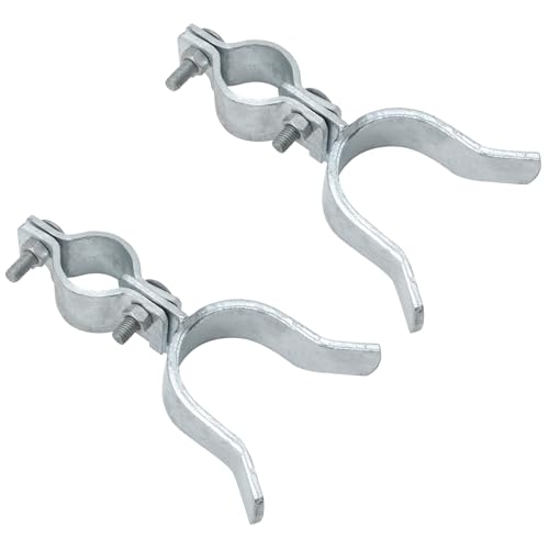 VIVIDA 1-3/8" x 2-3/8" Chain Link Gate Latch, Fence Gate Fork Latch, 2 PCS