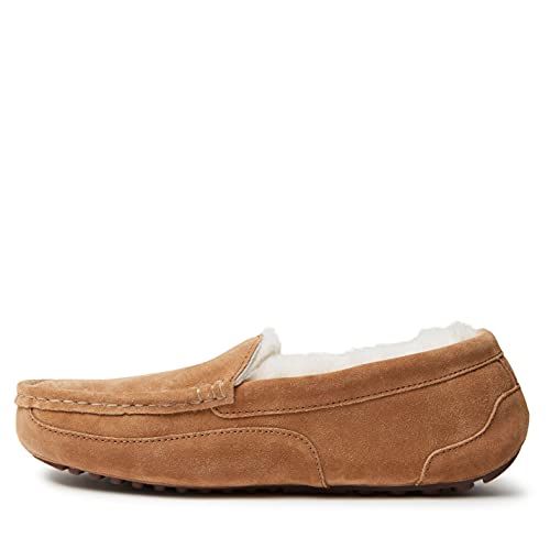 Fireside By Dearfoams Mens Melbourne Slipper, Chestnut, 12 Wide Us #TOP4