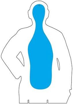 B-21ECB BLUE CARDBOARD TARGETS 10 PACK