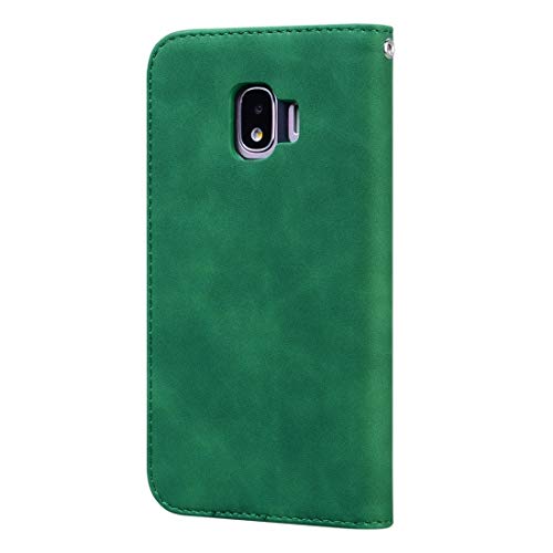 Bolsas para celular Samsung Galaxy J2 Core Matte Business Magnetic Horizontal Flip PU Capa com supor