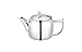 Café Olé Chatsworth dzbanek do herbaty, 18 uncji (510 ml) mały dzbanek do herbaty do 2, stal nierdzewna 18/10