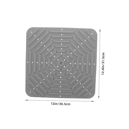 Almohadilla de silicona gris para nido de gallinas lavable 2