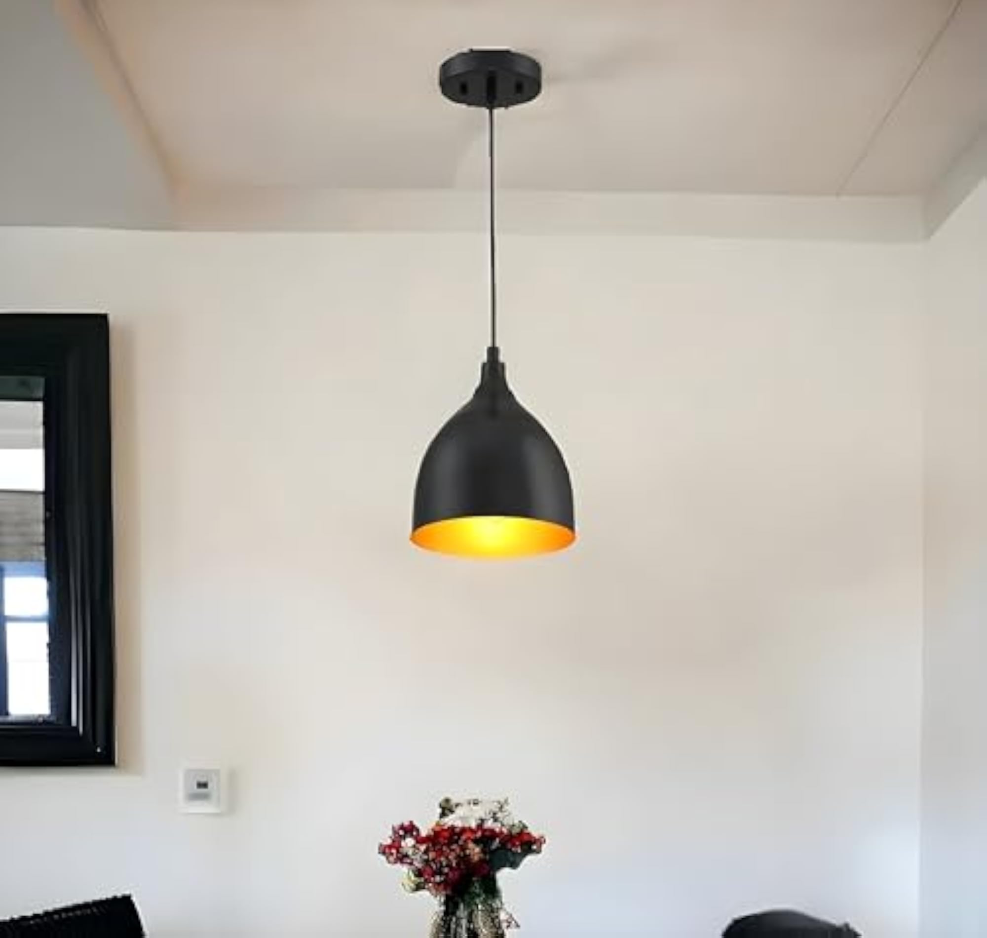 Aluminium Ceiling Hanging Lights for Dining Table, Bulb Included