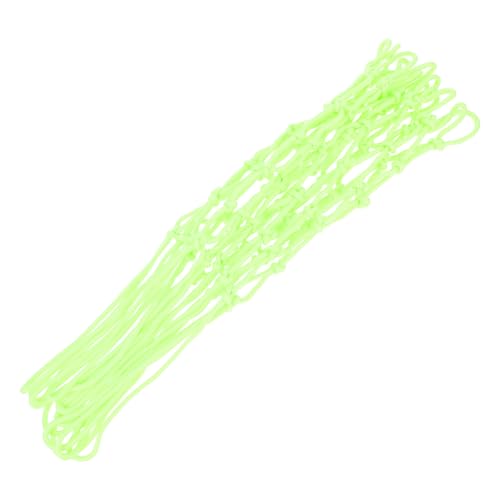 BESPORTBLE Outdoor Basketball Netting Heavy Duty Nylon Net for Sports Solar-Glowing Net for Day Play
