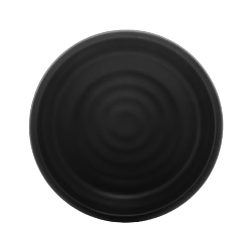 Porta Shoyu Redondo de Melamina Tóquio Preto 7cm x 7cm x 2cm - Lyor