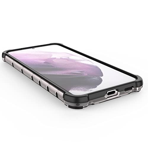 Image of Glasgow Back Case Cover Designed for Samsung Galaxy S22 Plus 5G / S22+ 5G - Black