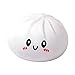 Giant Dumpling Squishy 10 Inch Dumpling Squishy Giant Mega Dumplin Squish Anxiety Relief Fidget (White)