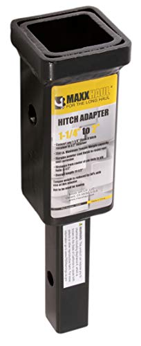 Image of MaxxHaul 70032 1-1 /4 inch to 2 inch Trailer Hitch Receiver Adapter /Extension (Pack of 6)