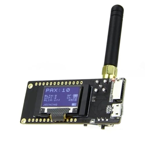 Placa LoRa32 V2.1 con pantalla OLED de 0,96 pulgadas, chip CH9102F y conectividad SMA 4