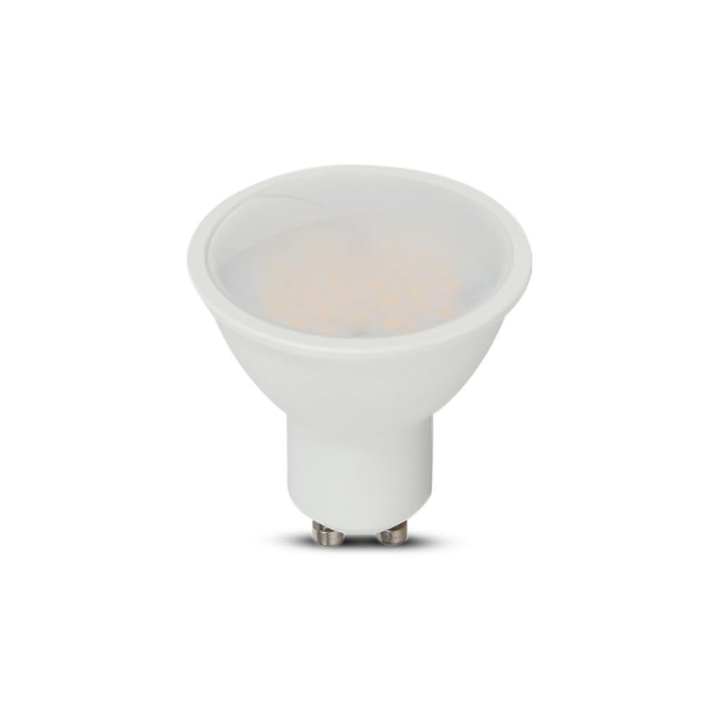 V-TAC Lampadina LED GU10-10W 1000 Lumen - Alta Luminosità - Faretto Led GU10 per Massima Efficienza e Risparmio Energetico - 3000K Luce Calda (Confezione da 5)