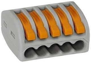 222-415 Lever-Nuts 5 Conductor Compact Connectors 10 PK