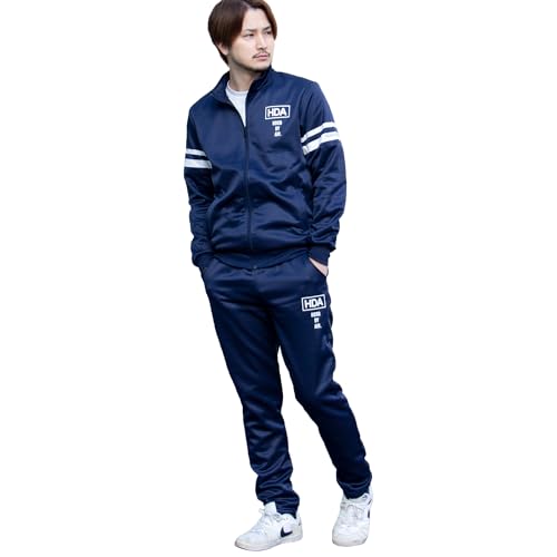 �yTrendMarche�z �W���[�W �����Y �㉺�Z�b�g �Z�b�g�A�b�v �����Y ���f�B�[�X �H�~ �y �l�C�r�[ 2XL�T�C�Y ���N�� �t���[�X �ӂ��蔧�G�� �z �����}�C���E�F�A ���j�Z�b�N�X �L�k�� ������ �X�g���b�` [takumu] csu1t2X