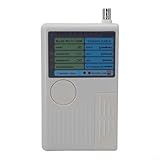 Testeur de câble réseau 4 en 1 : testez les câbles RJ-45, RJ-11, USB et BNC avec un testeur de câble réseau polyvalent. Pour le câblage installé et les câbles de raccordement, couvrant tous vos besoins LAN, téléphone et réseau dans les environnements de bureau ou à la maison.