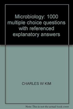 Paperback Microbiology: 1000 multiple choice questions with referenced explanatory answers Book