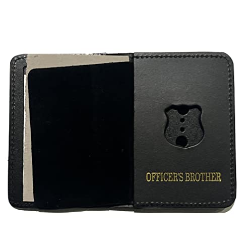 New York City Police Officer Brother courtesy mini shield and ID wallet