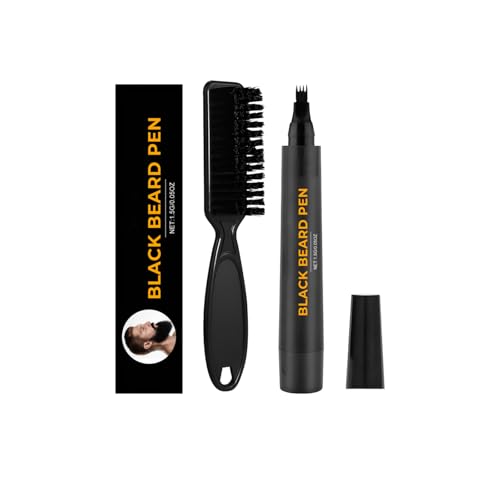 Barbe Stylo Filler,Crayon À Barbe Instantané,Kit De Stylo De Remplissage De Barbe Est Utilisé Pour Le Meilleur Choix Pour Voyager Ou Comme Cadeau, Beard filling pen
