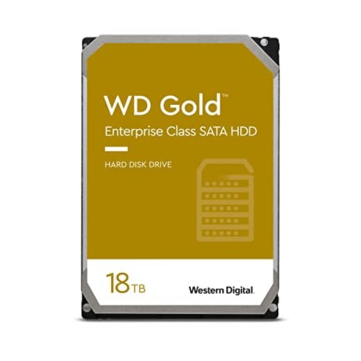 Western Digital 18TB WD Gold Enterprise Class Internal Hard Drive - 7200 RPM Class, SATA 6 Gb/s, 512 MB Cache, 3.5" - WD181KRYZ