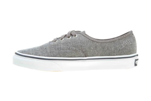 Vans Vans U Authentic, Unisex-Adults' Low-Top Trainers, Pewter/True White, 9.5 UK